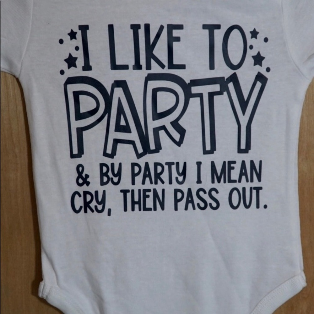 Handmade Baby onesies and toddler tops